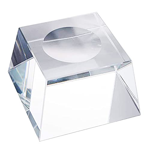 Hoshisea Klare Kristall Kugel Ständer Ausstellungsstand, Kristallkugel Display Ständer, Kristallkugel Standplatz, Verwendet für Kristalllackierte Glaskugeldekoration (Transparent) von Hoshisea
