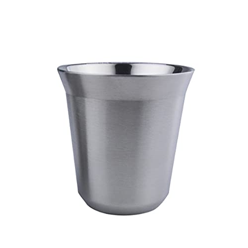 Hoshen 118 ml Edelstahl Doppelschicht Kaffeetasse Isolierte Kaffeetasse Teetasse von Hoshen