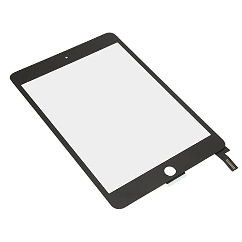 Hosie Tablet-Glas-Touchscreen, Professioneller Schwarzer Tablet-Touchscreen, Hochauflösendes Gehärtetes Glas für IOS Tablet Mini4 von Hosie