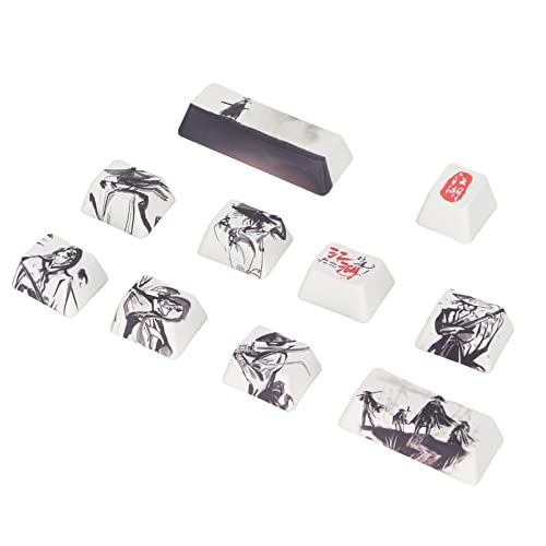 Hosie Tastenkappen, DIY-Produktion mit Klarem Tastenkappenmuster für Heimcomputer für Mechanische Tastaturen Hosie Tastenkappen, DIY-Produktion mit Klarem Tastenkappenmuster für Heimcomputer für Mechanische Tastaturen von Hosie