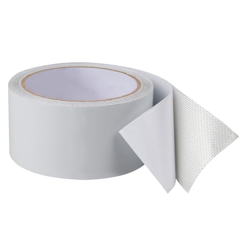 Hosifiy PVC Planenband, 8m x 5cm PVC Planen Reparaturband für PVC beschichtetes Sonnenschirm, LKW abdeckplane, Nylon, Zelt, Markisentuch Weiß von Hosifiy