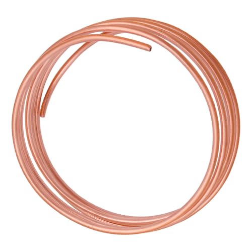 Kupferrohr 4 x 0,5 mm - Weiches Kupferrohr / R410-2 m Ring für Klimaanlage, Herstellung von Tauchkühlern usw von Hosifiy