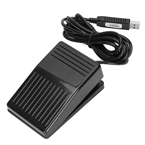 Fußkontaktpedal, Ergonomisches Design, Hohe Empfindlichkeit, Multifunktionaler USB Einzelpedalschalter USB A-Schnittstelle mit Photobooth Anzeigeleuchte Fußkontaktpedal, Ergonomisches Design, Hohe Empfindlichkeit, Multifunktionaler USB Einzelpedalschalter USB A-Schnittstelle mit Photobooth Anzeigeleuchte von Hosit