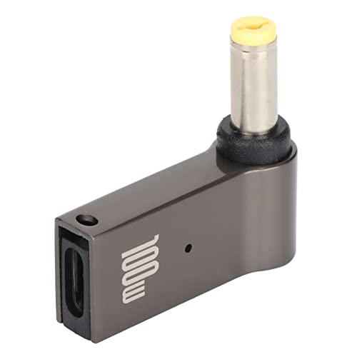 Hosit PD-zu-DC-Adapter, Schnelle Wärmeableitung, Tragbarer PD-Smart-Chip-Aluminiumlegierungsgehäuse, Typ C-zu-DC-Adapter für Laptops mit 5,5 X 1,7 Mm Ladeanschluss Hosit PD-zu-DC-Adapter, Schnelle Wärmeableitung, Tragbarer PD-Smart-Chip-Aluminiumlegierungsgehäuse, Typ C-zu-DC-Adapter für Laptops mit 5,5 X 1,7 Mm Ladeanschluss von Hosit