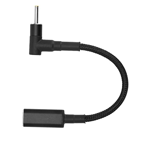 Hosit USB C auf DC Adapter, Tragbar 2,5 X 0,7 Mm 100 W USB C Buchse auf DC Stecker Adapter für Laptop Computer von Hosit