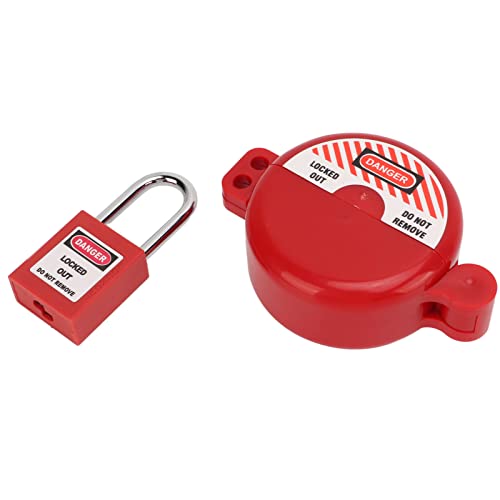 Lockout-Tagout-Ventilverriegelung, Anti-Aging-Haltbare Absperrschieber-Verriegelung, Hitzebeständig für Gas-Wasser-Stutzen von Homry