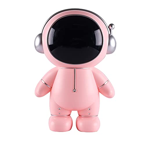 Hosoncovy Astronaut Sparschwein Spardose Spaceman Spardose Astronaut Figur Dekor Desktop Skulptur Statue (Rosa) von Hosoncovy