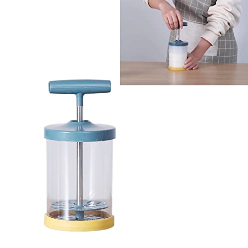 Hosoncovy Manueller Milchaufschäumer DIY Sahnemixer Handpumpe Aufschäumer Schaummaschine Eiermixer Schneebesen für das Backen in der Küche zu Hause von Hosoncovy
