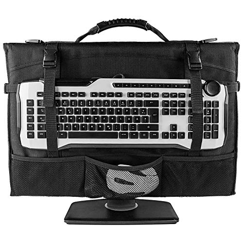 Hosoncovy Tragetasche für Apple 21,5" iMac Display, iMac 21,5 Zoll Zubehör, Reisetasche Schutzhülle mit Tastatur und Maus Halter für 21,5" iMac Bildschirm und 20 Zoll zu 24 Zoll Monitor Hosoncovy Tragetasche für Apple 21,5" iMac Display, iMac 21,5 Zoll Zubehör, Reisetasche Schutzhülle mit Tastatur und Maus Halter für 21,5" iMac Bildschirm und 20 Zoll zu 24 Zoll Monitor von Hosoncovy