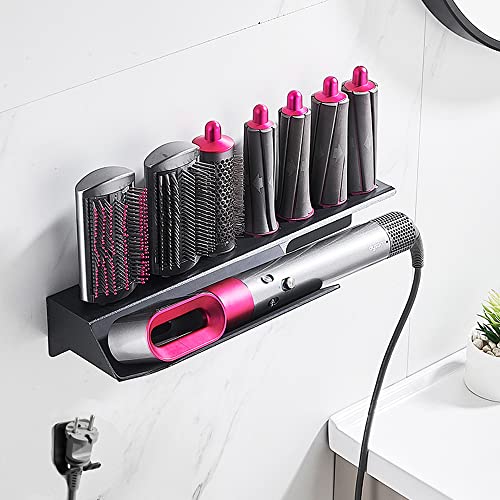 Hosoncovy Wandhalterung aus Metall, Wandaufbewahrung, Ständer, Halterung für Dyson Airwrap Styler und Bürsten von Hosoncovy