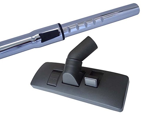 Hossi's Wholesale Chrom Staubsauger 35mm Teleskoprohr für kompatibel für Kärcher NT 361 Eco ... im Set mit Staubsaugerdüse & 5 Duftstäbchen von Hossi's Wholesale