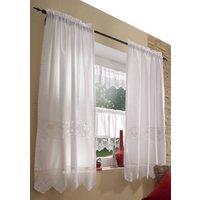 HOSSNER - ART OF HOME DECO Gardine "Dachstein" Stangendurchzug 2 Stk. tlg. HxB: 150x90 von Hossner - Art Of Home Deco