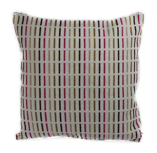Hossner Hondo Decorative Cushion Cover 40 x 40 cm Ecru/Pink von Hossner