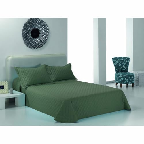Hosteline Tagesdecke Retro Grau Perlgrau Bett 90 cm (2 Stück) von Hosteline