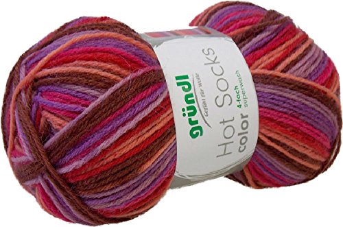 Gründl Hot Socks "color", 50 g Berry-Mix Gründl Hot Socks "color", 50 g Berry-Mix von Hot Socks color