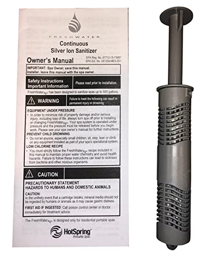 Hot Spring Freshwater AG+ Kartuschenversandpackung von Hot Spring