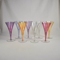 Mid Century Cocktail Gläser, Set Von 8 von HotAnnsCloset