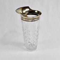 Val St. Lambert Crystal Martini Mixer von HotAnnsCloset