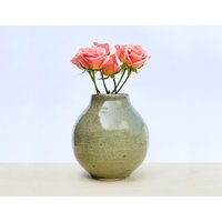 Keramik Vase Für Blumen, Küchenutensilien, Blumenvase, Gedrehte von HotFlashPottery