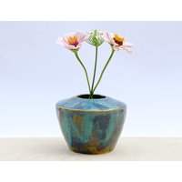 Keramik Vase Für Blumen, Küchenutensilienhalter, Einzigartige Vase, Blumenvase, Knospenvase, Blumentopf, Blumenvase von HotFlashPottery