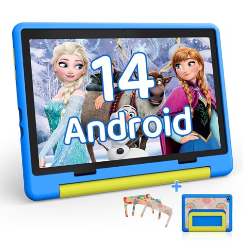 HotLight Android 14 Tablet 10 Zoll Kinder Tablet Octa Core mit OTG Übertragung und Wi-Fi 6G Widevine L1 8GB+64GB+1TB TF Type C Kopfhöreranschluss Gesichtserkennung Blau HotLight Android 14 Tablet 10 Zoll Kinder Tablet Octa Core mit OTG Übertragung und Wi-Fi 6G Widevine L1 8GB+64GB+1TB TF Type C Kopfhöreranschluss Gesichtserkennung Blau von HotLight
