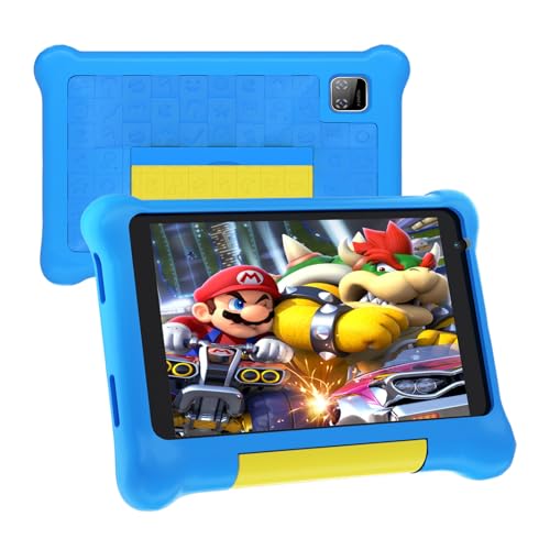 HotLight Kinder Tablet 7 Zoll, Tablet für Kinder mit Android 13, 5GB RAM+32GB ROM+128GB Erweiterbar, Wi-Fi, Bluetooth, Type-C, Kids Tablet mit Quad Core Blau HotLight Kinder Tablet 7 Zoll, Tablet für Kinder mit Android 13, 5GB RAM+32GB ROM+128GB Erweiterbar, Wi-Fi, Bluetooth, Type-C, Kids Tablet mit Quad Core Blau von HotLight