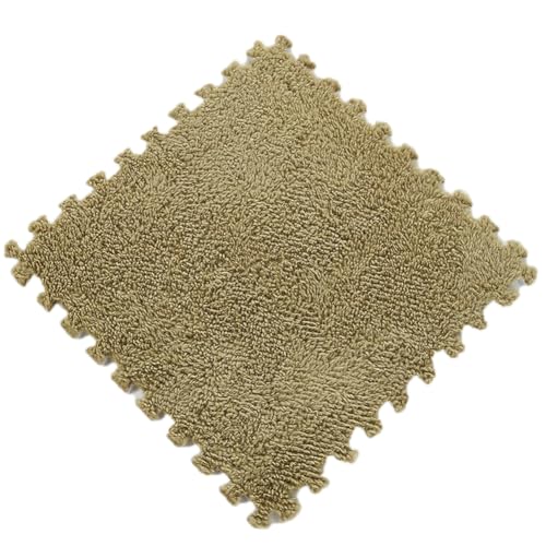 30 x 30 x 1 cm PlüSch-Puzzle-Schaumstoff-FußMatten Mit Rand, Ineinandergreifende Schaumstoff-Teppichfliesen, Rutschfester Teppich für den Raumboden,Grün 2,9pcs 30 x 30 x 1 cm PlüSch-Puzzle-Schaumstoff-FußMatten Mit Rand, Ineinandergreifende Schaumstoff-Teppichfliesen, Rutschfester Teppich für den Raumboden,Grün 2,9pcs von HotYou