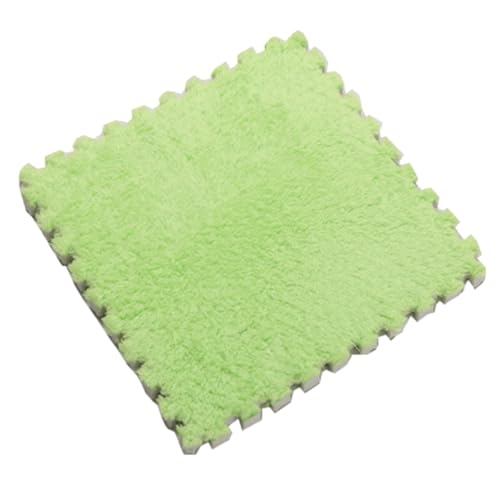30 x 30 x 1 cm cm Plüsch-Puzzle-Schaumstoff-Bodenmatte, rutschfeste Puzzle-Bereichsteppich-Spielmatte für den Zimmerboden,Grün,9pcs 30 x 30 x 1 cm cm Plüsch-Puzzle-Schaumstoff-Bodenmatte, rutschfeste Puzzle-Bereichsteppich-Spielmatte für den Zimmerboden,Grün,9pcs von HotYou