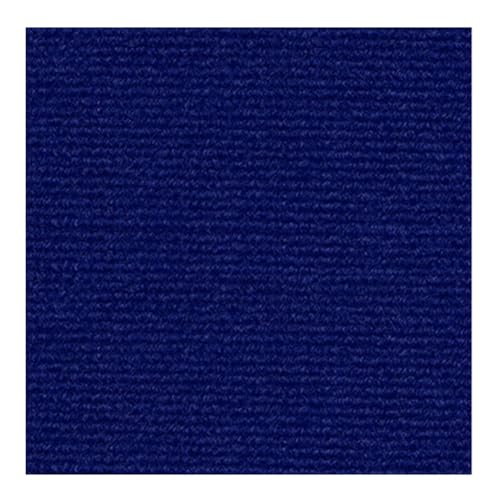 Teppichfliesen Selbstklebender - 30 x 30 cm, Teppich Bodenbelag, Strapazierfähiger Teppichboden mit Rückseite, Teppich Fliesen für Wohnung, Büro, Gewerbe, Schlafzimmer,Blau,30 Stücke von HotYou
