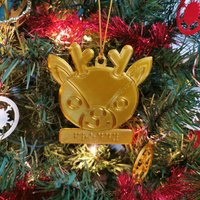 Blindenschrift Tactile Weihnachtsdekorationen. Maßanfertigung. Mehrere Stile Und Formen - 3D Gedruckt von HotbedHeads