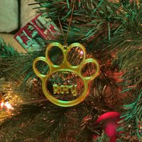 Personalisierte Christbaumschmuck Für Katzen Und Hunde, Personalisierter Weihnachtsbaumschmuck - 3D Gedruckt von HotbedHeads