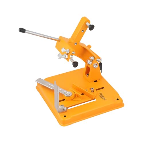 Hoteche Winkelschleifer Halterung 115/125mm - Aluminium Trennständer für Winkel-Schleifer mit robustem Design, geeignet für 115MM-125MM Durchmesser, in farbiger Box verpackt Hoteche Winkelschleifer Halterung 115/125mm - Aluminium Trennständer für Winkel-Schleifer mit robustem Design, geeignet für 115MM-125MM Durchmesser, in farbiger Box verpackt von Hoteche