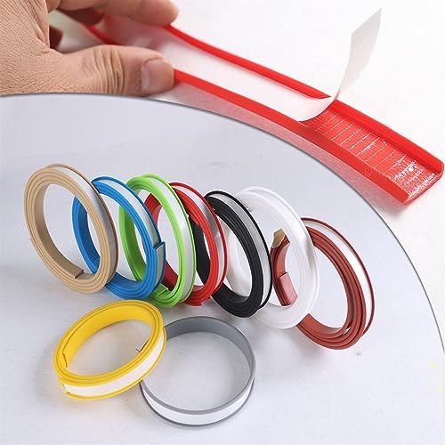 1m Kantenumleimer Selbstklebend Kantenschutz Umleimer Furnierklebeband Kein Aufbügeln, U-Form TPE Möbelkantenband, selbstsichernde Furnier-Randschiene, Farben und Größen 1m Kantenumleimer Selbstklebend Kantenschutz Umleimer Furnierklebeband Kein Aufbügeln, U-Form TPE Möbelkantenband, selbstsichernde Furnier-Randschiene, Farben und Größen von Hothuimin