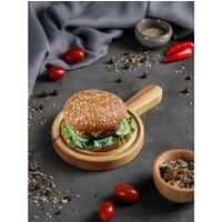Anpassbare Burger-Untersetzer, Benutzerdefinierte Steakplatte, Bbq Servierbrett Mit Griff, Personalisierte Burger Platte, Liebhaber von Hotlaser