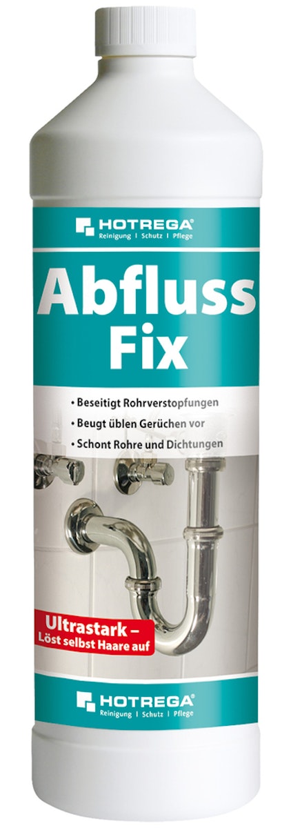 Hotrega Abfluss-Fix 1 Liter Flasche (Konzentrat) von Hotrega