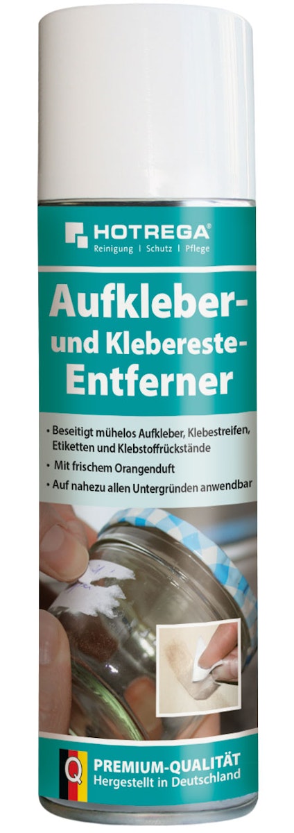 Hotrega Aufkleber- und Klebereste-Entferner 300 ml Spraydose von Hotrega