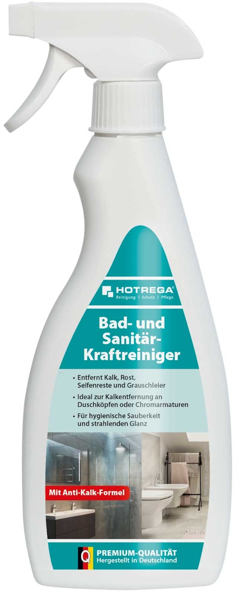 Hotrega Bad und Sanitär-Kraftreiniger 500 ml Sprühflasche Hotrega Bad und Sanitär-Kraftreiniger 500 ml Sprühflasche von Hotrega