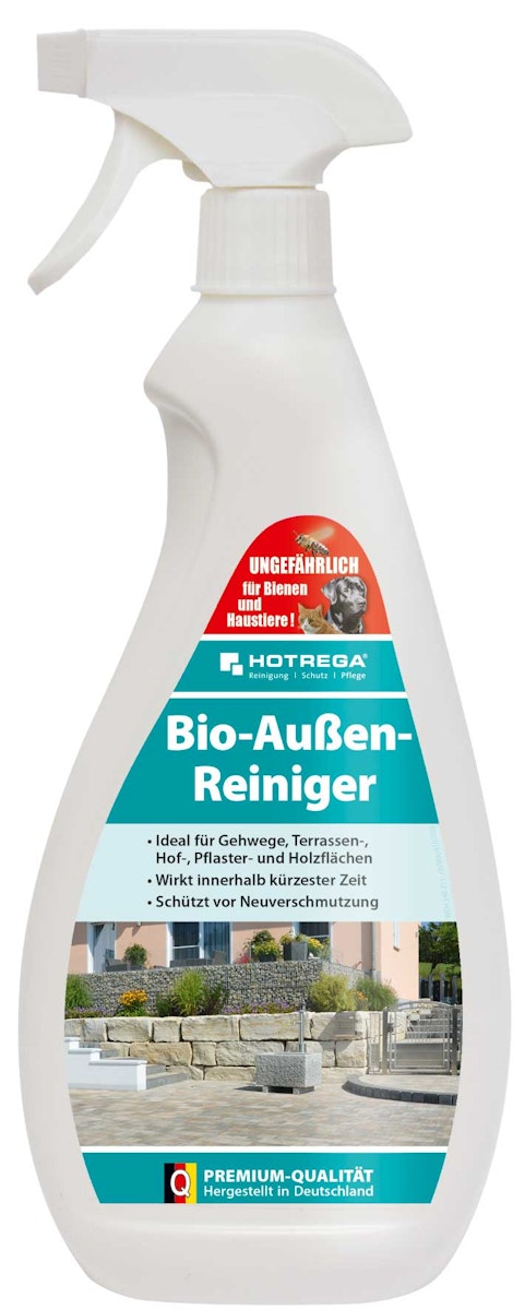 Hotrega Bio-Außen-Reiniger 750 ml Sprühflasche von Hotrega
