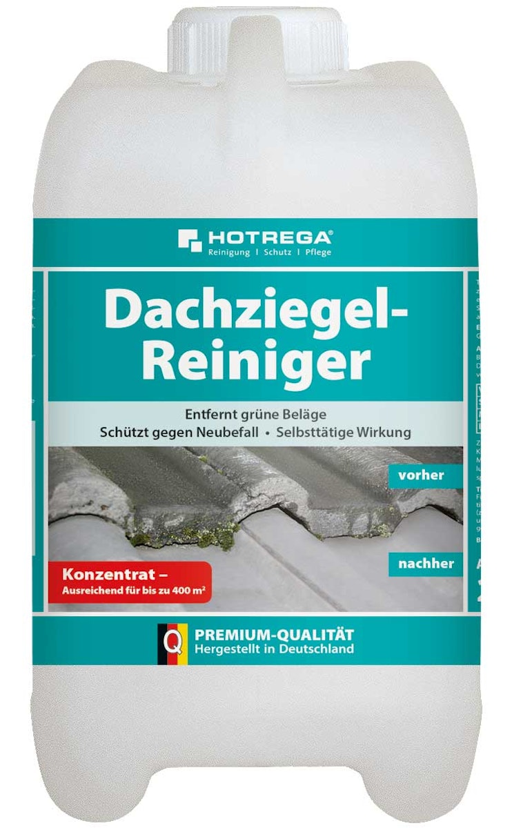 Hotrega Dachziegel-Reiniger 2 Liter Kanister (Konzentrat) von Hotrega