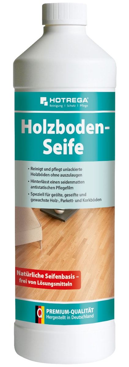 Hotrega Holzboden-Seife 1 Liter Flasche (Konzentrat) von Hotrega
