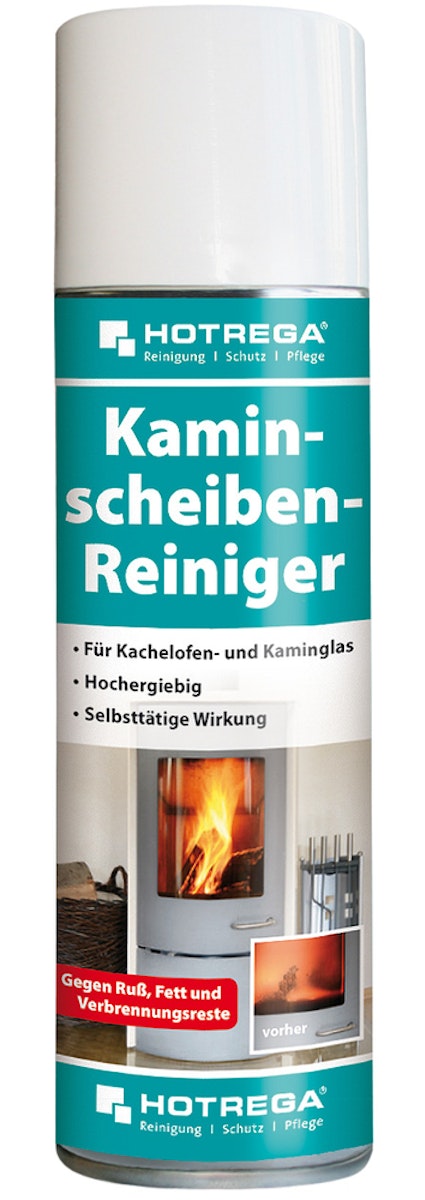 Hotrega Kaminscheiben-Reiniger 300 ml Spraydose von Hotrega