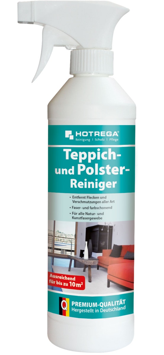 Hotrega Teppich- und Polsterreiniger 500 ml Sprühflasche von Hotrega