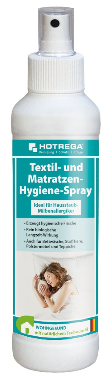 Hotrega Textil- und Matratzen-Hygiene-Spray 250 ml Sprühflasche von Hotrega