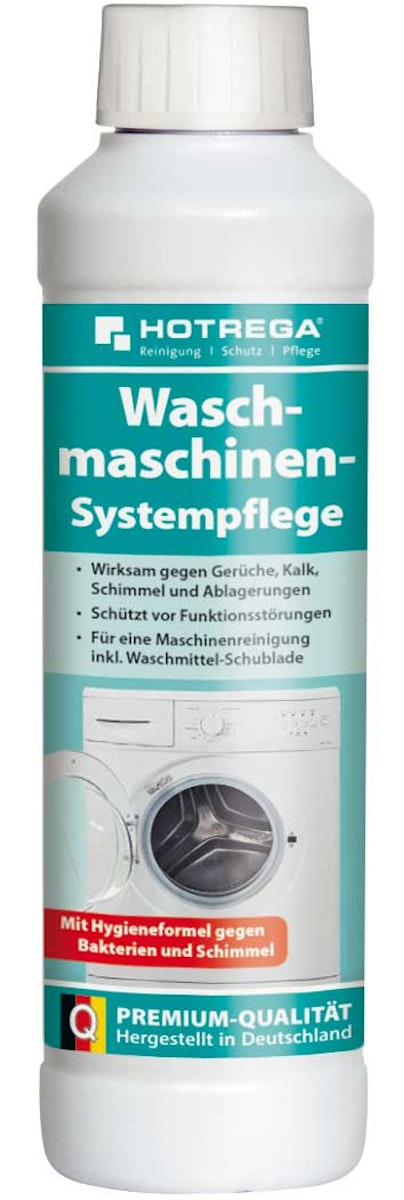 Hotrega Waschmaschinen-Systempflege 250 ml Flasche von Hotrega