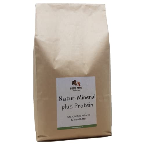 Hotte Maxe Natur-Mineral Plus Protein - Organisches Kräuter-Mineralfutter, 3kg von Hotte Maxe