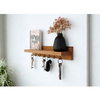 Geöltes Eichenholz Schlüsselbrett, Elegante Schlüsselaufbewahrung Für Den Eingangsbereich, Geschenk Zum Einzug, 100% Handmade, Nachhaltig Geöltes Eichenholz Schlüsselbrett, Elegante Schlüsselaufbewahrung Für Den Eingangsbereich, Geschenk Zum Einzug, 100% Handmade, Nachhaltig von HotzenwaldWoodworks