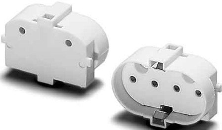 Houben 101489 A++ to A, Fassung, Metall, 10 W, Integriert, grau, 35 x 35 x 25 cm von Houben