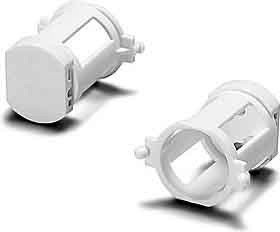 Houben 101636 A++ to A, Fassung, Metall, 10 W, Integriert, grau, 35 x 35 x 25 cm von Houben