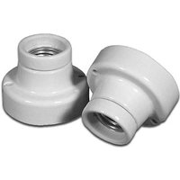 Houben Edisonfassung 3-tlg Porz. Deckenf. E27 990010 von Houben
