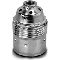 Houben Fassung E27 Met,vz,glatt,M10x1 102801 von Houben